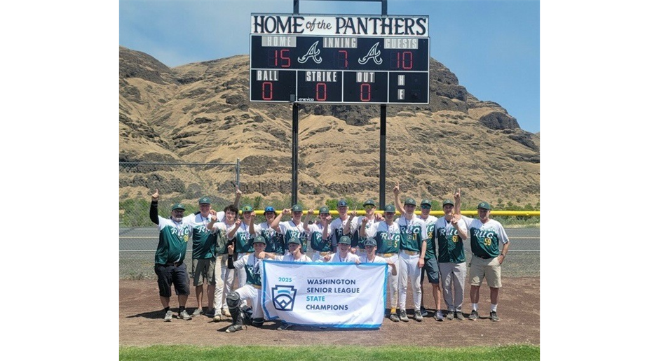 RUG / NCLL 2025 Senior Baseball State Champions