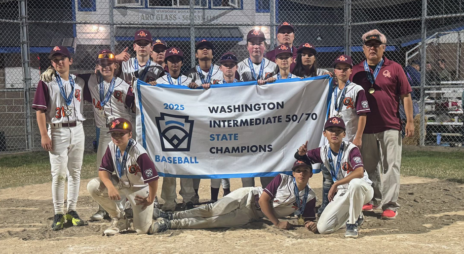 Queen Anne 2025 Intermediate Baseball State Champions